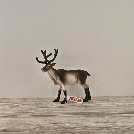 Schleich Figur namens Rentier der Produktwelt Wild Life. Die Figur hat die offizielle Schleichnummer 14837. Es gehört zur Themenwelt Wald und Wildtiere. Die Figur trägt das Copyrightjahr 2019 und wurde dann von Schleich offiziell lizenziert. Die Schleichfigur wird eingestuft als Regulär.